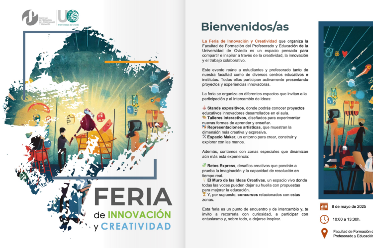 Participación en la Feria de Innovación y Creatividad de la Facultad de Formación del Profesorado